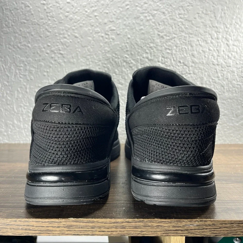 Zeba Hands Free Slip On Men's Black Walking Shoes - Men's Size 9.5